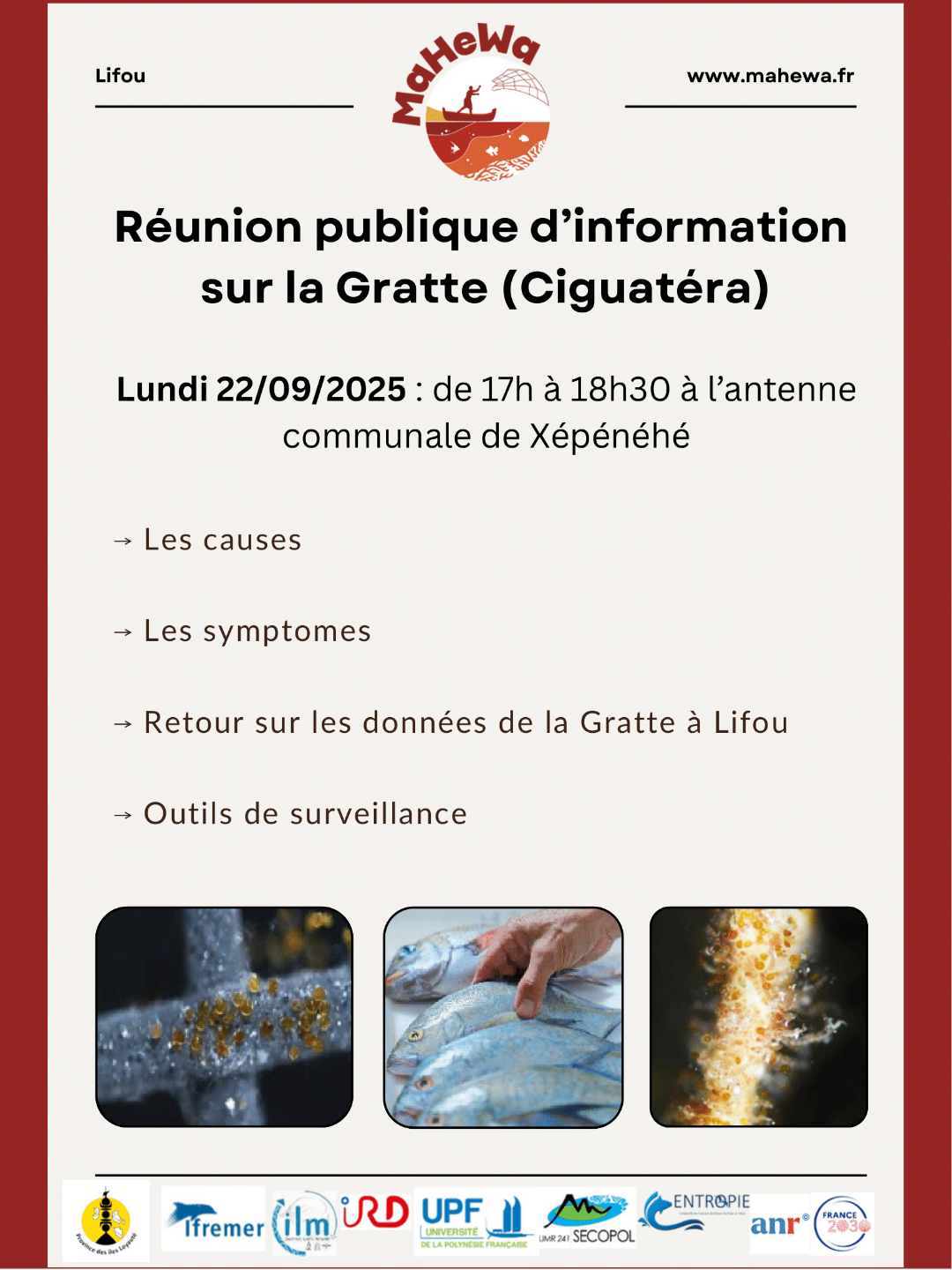 réunion ciguatera Lifou xepenehe