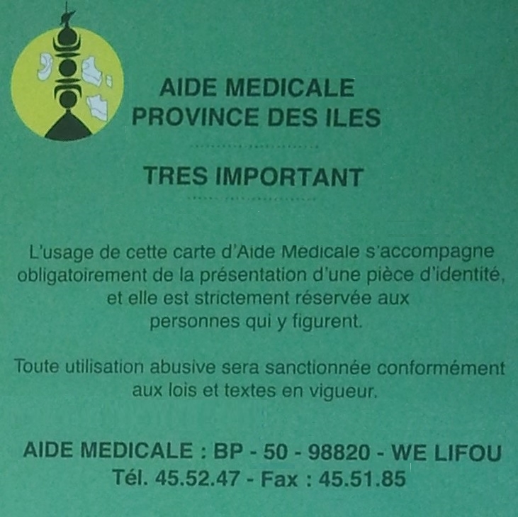 Carte Aide médicale gratuite