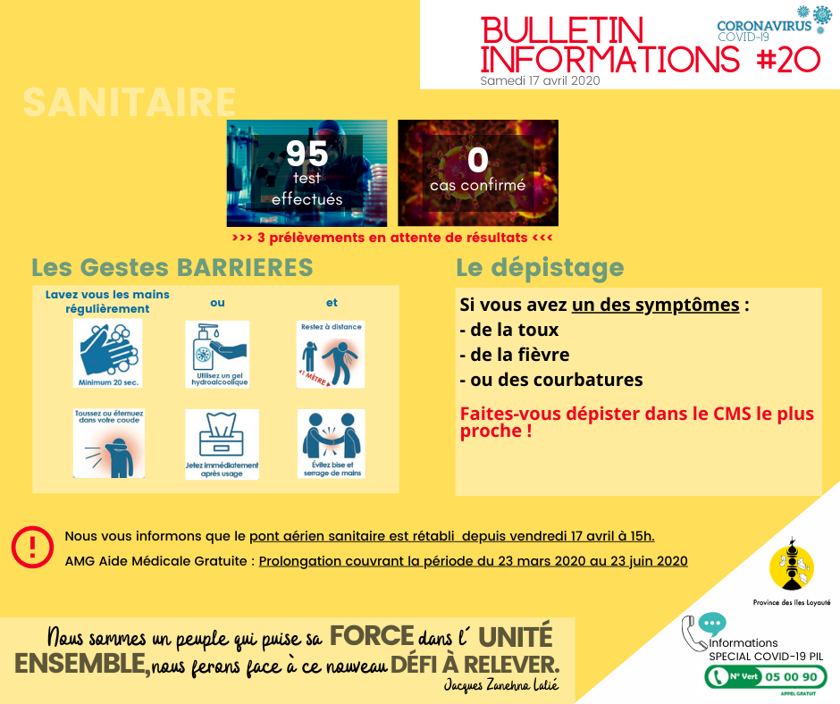 bulletin#20Sanitaire