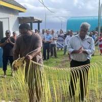 Inauguration de l’espace Numérique à Wadrilla à Ouvéa