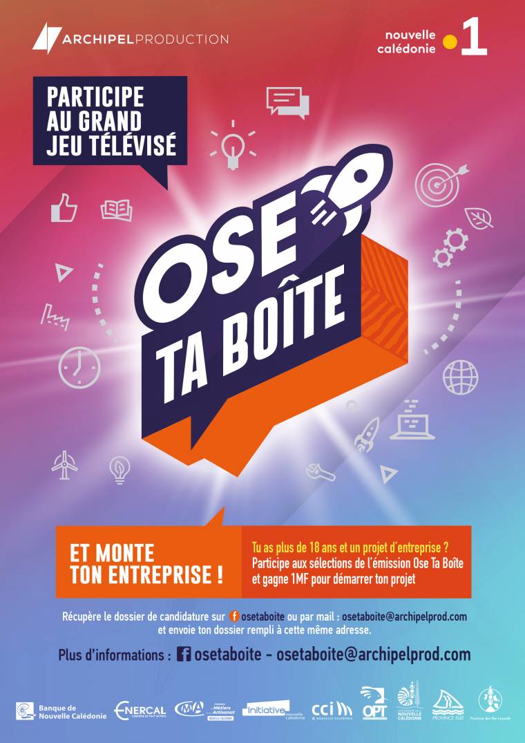 affiche OSE TA BOITE