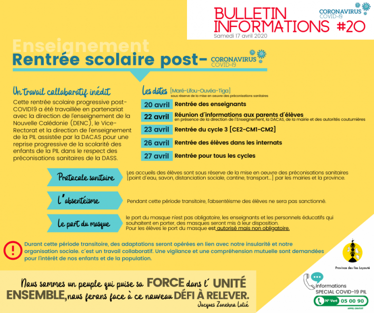 bulletin rentrée scolaire