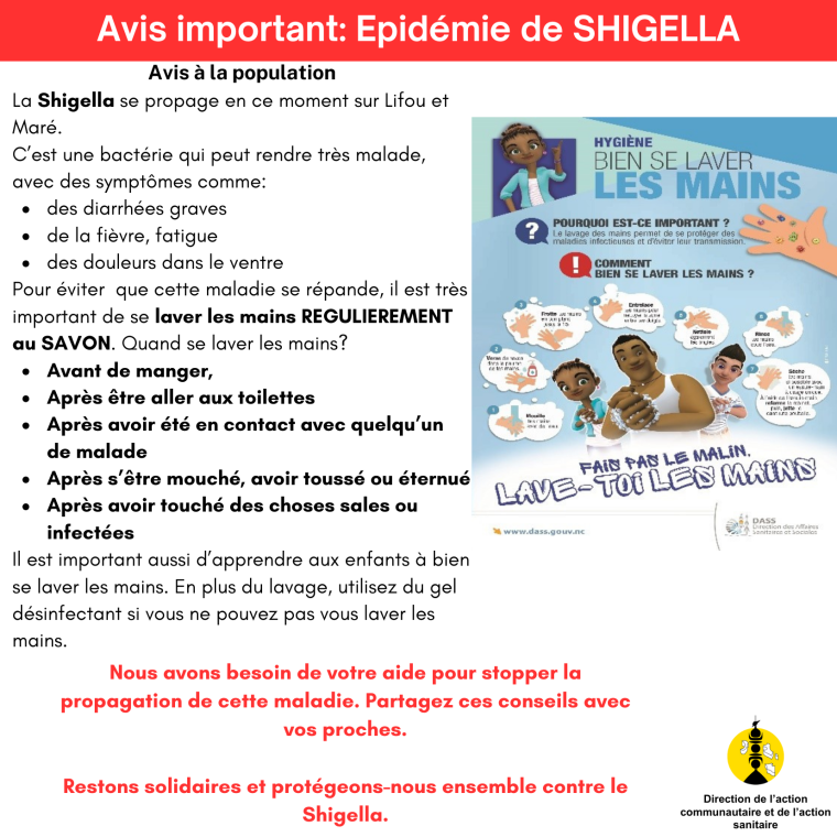 Epidémie de Shigella sonei